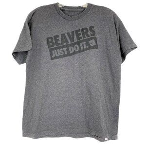 Nike Gray Breathable Collarless T-Shirt | Perfect for Casual and Travel